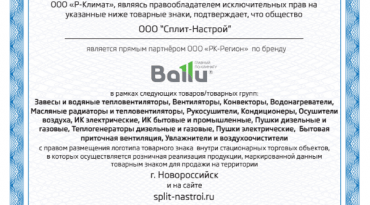 Тепловентилятор Ballu BFH/S-04